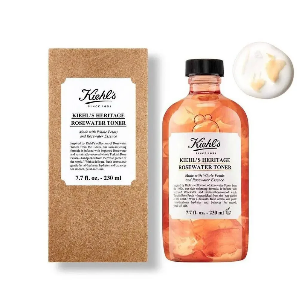Kieh'ls (Set‎ of 2x) Kiehls Heritage Rosewater Toner 7.7oz. Full Size New in Box